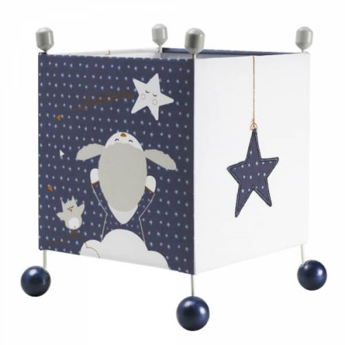 SAUTHON Lampe de chevet cube merlin - 