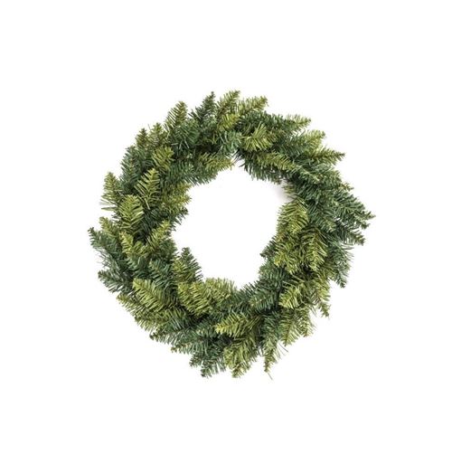 Couronne de noël - diamètre 60 cm - vert
