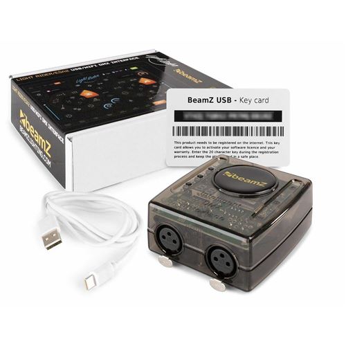 Interface USB/DMX BeamZ - Avec WIFI pour régie éclairage - Connexion PC/ordinateur portable /tablette