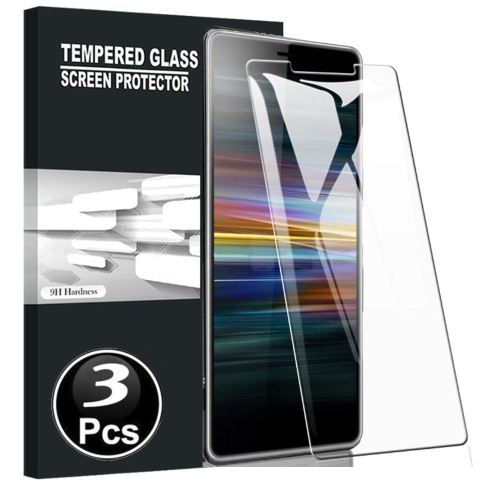 Sony Xperia L3 Vitre protection d'ecran en verre trempé incassable lot de [X3] Glass
