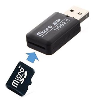 INECK® Lecteur de Carte Mémoire Micro SD Usb 2.0 - Adaptateur et  convertisseur - Achat & prix