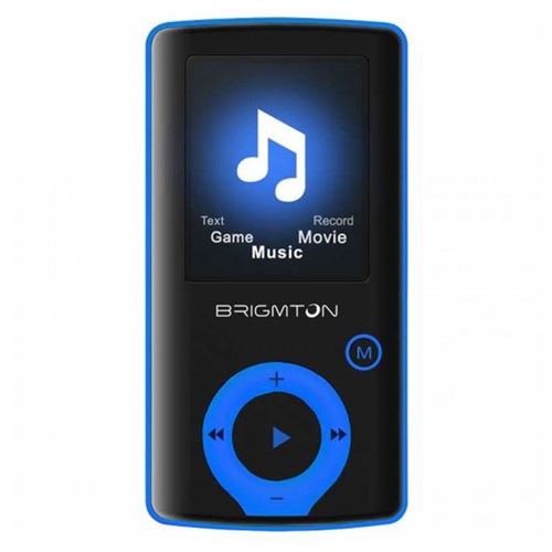 Lecteur MP3 BRIGMTON BPA-81-A 1.8 Pouces 8 GB Bleu