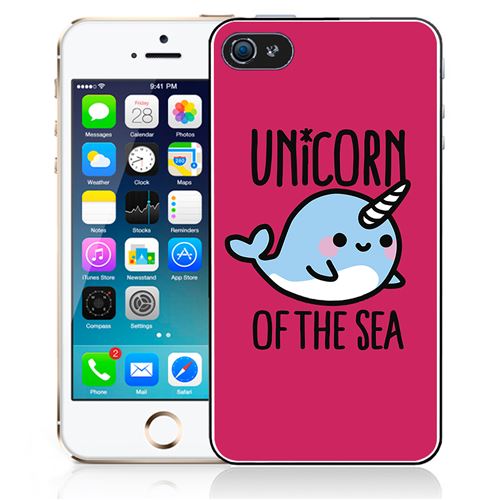 Coque pour iPhone 5C unicorn of the sea