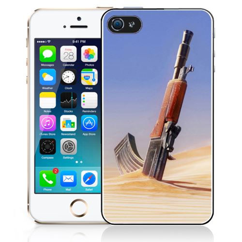 Coque pour iPhone 5C gun sand