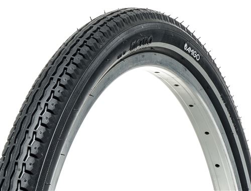 AMIGO pneu extérieur Ortem Vert-X26 x 1,75 (47-559) reflet noir
