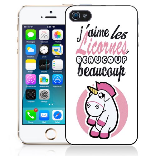 Coque pour iPhone 5/5S licornes