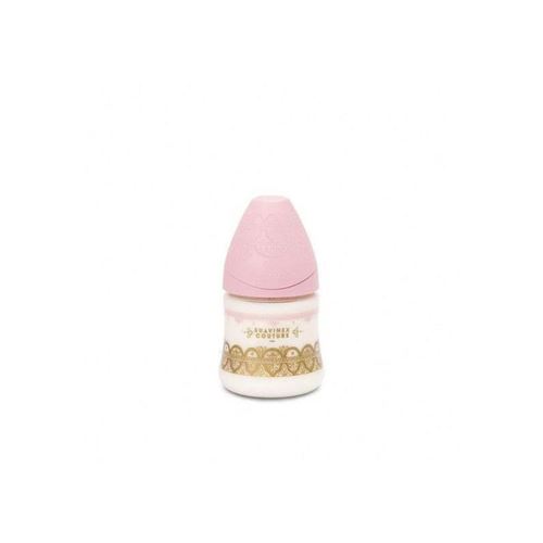 Suavinex - BIBERON ETHNIC 150ML SILICONE ROND - ROSE