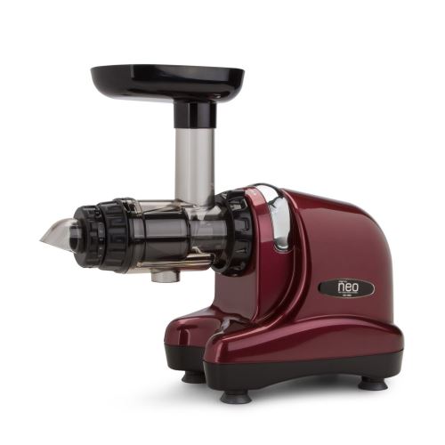 Extracteur de jus Oscar Neo DA 1000 - Slow juicer, extraction lente à froid, Jus Vivant 48h, sans BPA! (Bordeaux)