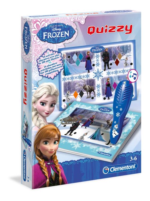 Clementoni jeu d'apprentissage quizzy congelé