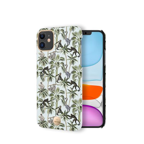 Coque premium jaipur lemurien bleu pour IPHONE 11
