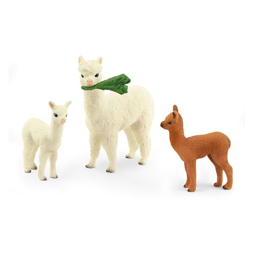 Figurines d animaux d alpagas de la marque Schleich