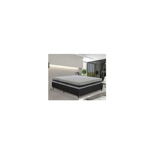 Matelas 90x190 à mémoire de forme à cinq couches amovible, 'Arezzo'