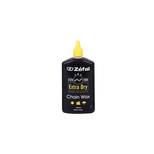 Huile/lubrifiant zefal extra dry wax toutes conditions climatiques (125ml)