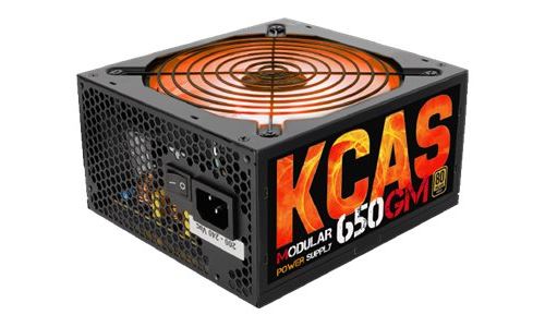 Aerocool KCAS-650GM 650W ATX Noir unité d'alimentation d'énergie - Unités d'alimentation d'énergie (650 W, 200 - 240, 47 - 63, 120 W, 648 W, 120 W)