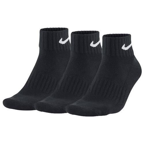 CHAUSSETTES / NIKE: 3PPK VALEUR COTON TRIMESTRE (S M M B Taille M