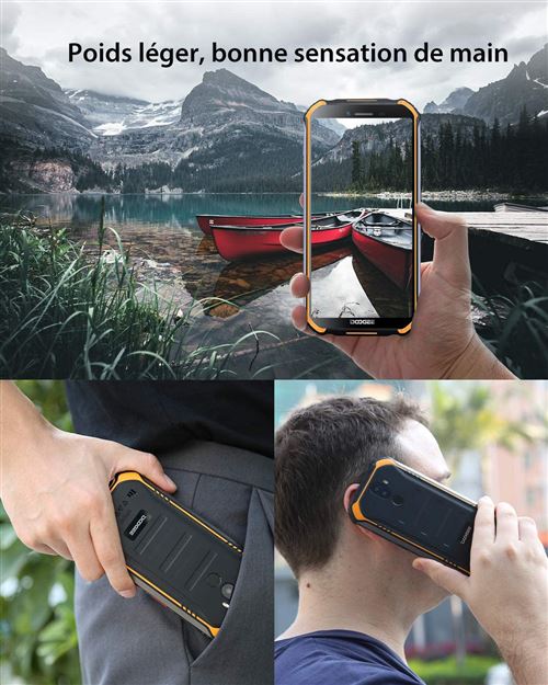 12 Sur Doogee S40 Smartphone Ip68 Etanche 5 5 Android 9 0 4650mah