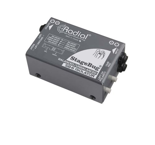 Radial SB-6-ISOLATOR - Isolateur de ligne stéréo
