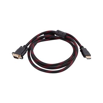 Cable Convertisseur Hdmi Vers Vga 1080p 15 Pin Hdmi Male Vers Vga