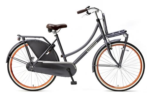 Popal Daily Dutch Basic Velo Fille 26 Pouces 46 Cm Fille Frein A Retropedalage Bleu Petrole Velos Achat Prix Fnac