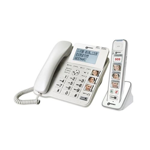 Téléphone filaire amplidect combi-photo 295 + photodect 295