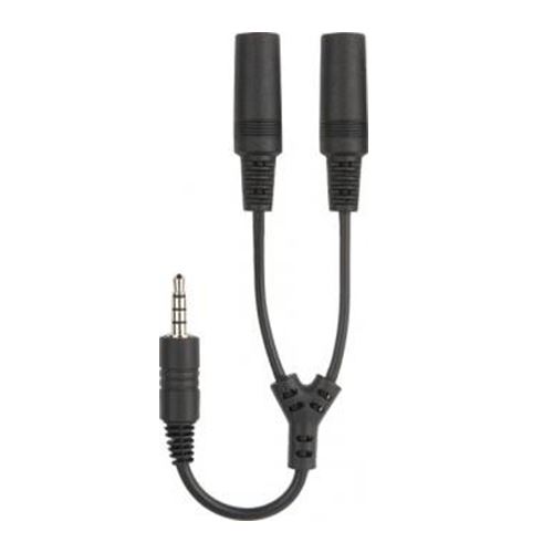 SPLITZ Câble adaptateur pour micro-casque
