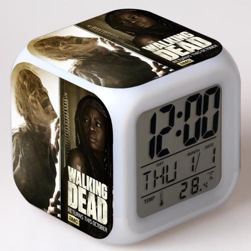 Stack Multicolore Réveil Enfant Led Multifonctionnel Coloré Cadeau - The Walking Dead #11