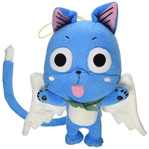 Great Eastern GE-6968 Animation Officiel Fairy Tail Anime Happy 8 Plush