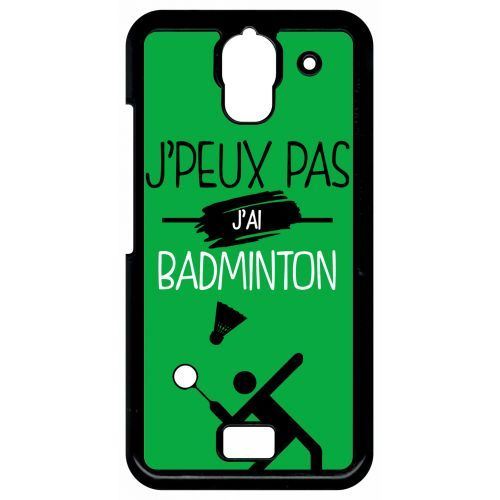 Coque huawei y360 j peux pas j ai badminton 4