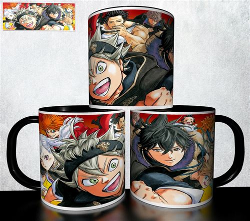 Mug collection design - Black Cover Burakku kuroba 347