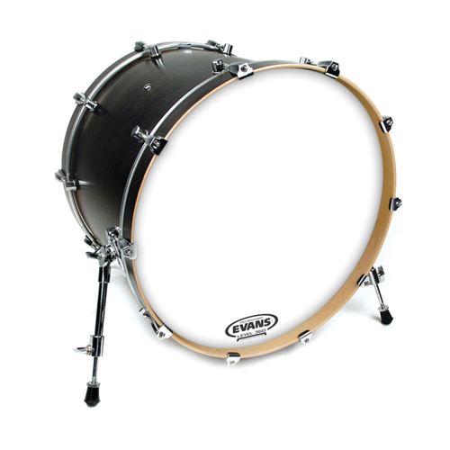 Evans BD18RGCW-NP - Peau de grosse caisse lisse blanche 18''