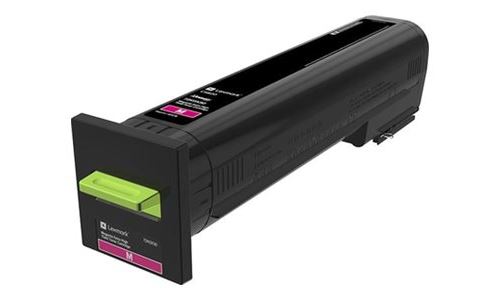 Lexmark - Hoog rendement - magenta - origineel - tonercartridge LCCP - voor Lexmark CS820de, CS820dte, CS820dtfe