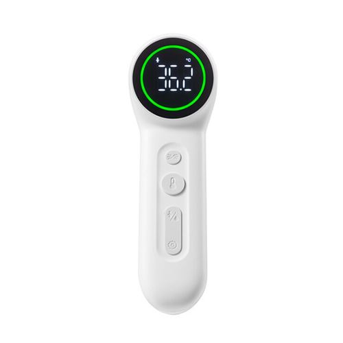 Thermomètre frontal infrarouge numérique sans contact - Blanc
