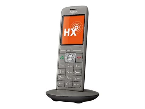 Gigaset CL660HX Duo - Extension du combiné sans fil avec ID d'appelant - DECTGAP - anthracite + combiné supplémentaire