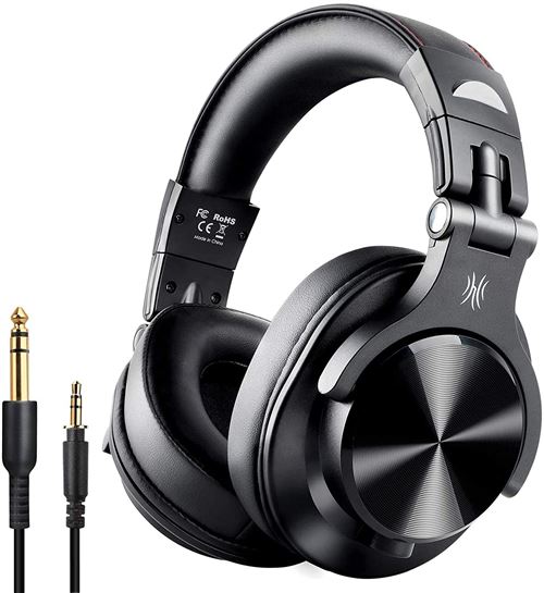Casque Audio Filaire OneOdio A70 Compatible Smartphone/PC -noir