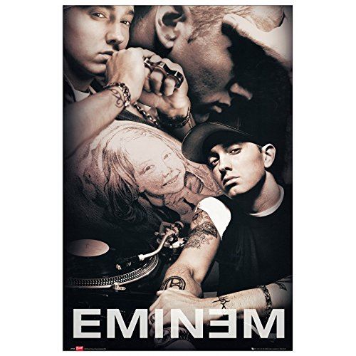 EMINEM - Eminem (Panneaux MDF 60x90 cm)