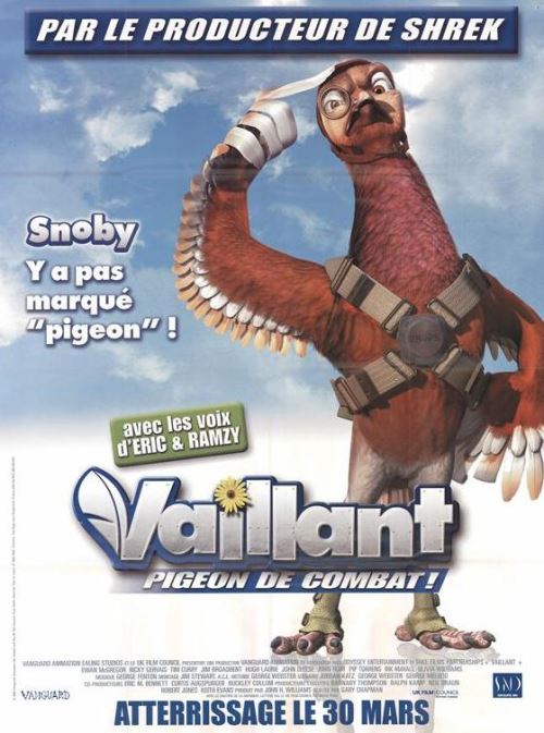 Vaillant - Pigeons De Combat AFFICHE CINEMA ORIGINALE