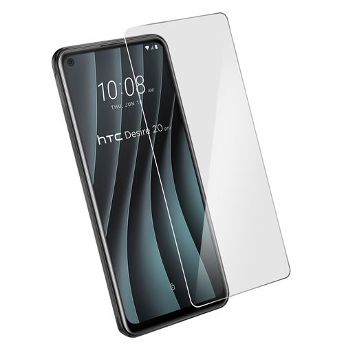 Avizar Film Écran pour HTC Desire 20 Pro Verre Trempé 9H Anti traces Transparent