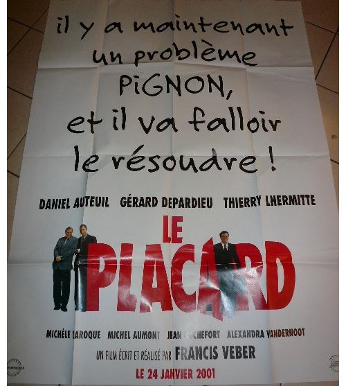 Le Placard AFFICHE CINEMA ORIGINALE État correct - N/A reconditionné disponible sur Fnac