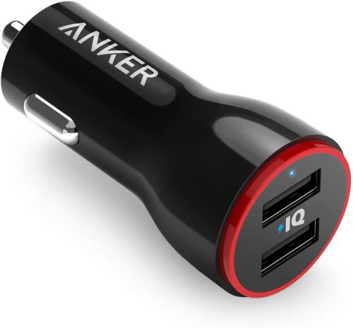 PowerDrive Chargeur Voiture 2 USB 24W/4.8A 2 Ports USB