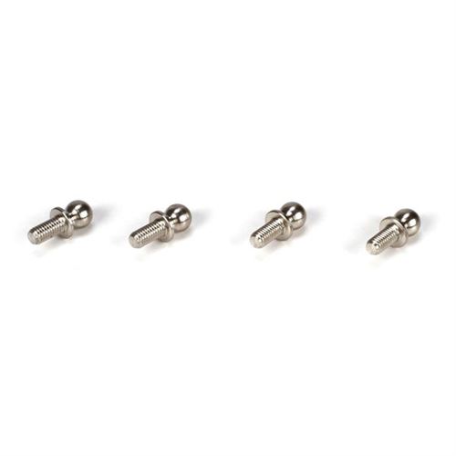 Ball stud, low mount, 4.8 x 6mm (4): 22/t/sct