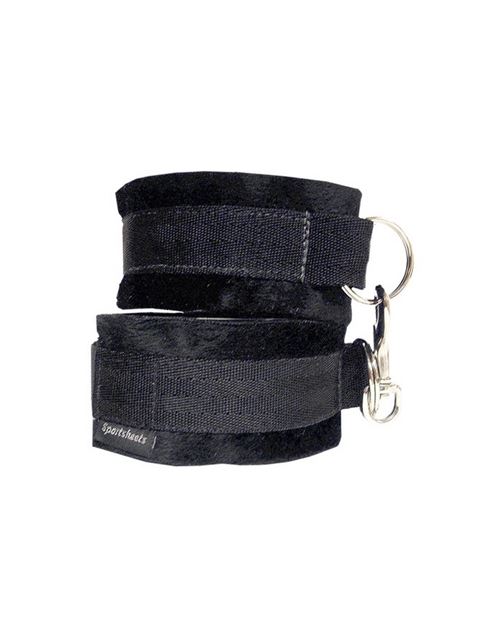 Menottes douces noires sportsheets ss930-65
