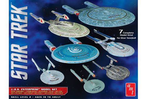 1:2500 star trek u.s.s. enterprise box set - snap