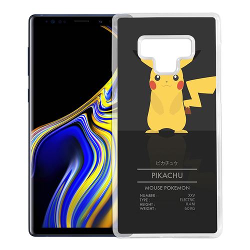 Coque pour Samsung Galaxy Note 9 -  Pokémon Pikachu Id Card