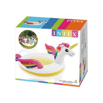 Bouée piscinette fontaine Intex Licorne magique