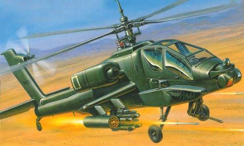 AH-64 Apache Zvezda 1/144