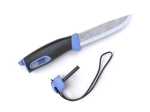 Coutellerie, lames fixes,poignards - morakniv - b13572 - poignard mora companion spark bleu