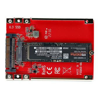 StarTech.com Adaptateur PCI Express M.2 vers U.3 pas cher