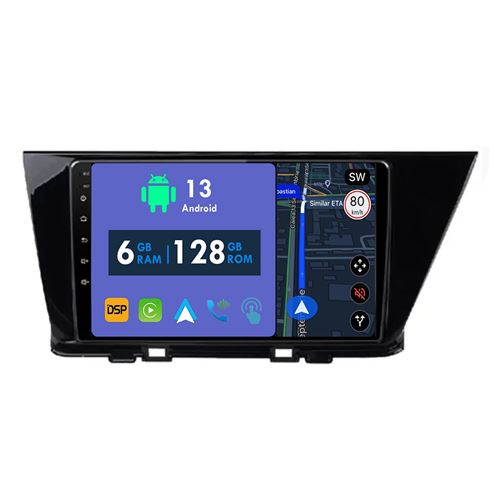 Radio GPS Voiture RoverOne® Écran Tactile CarPlay 2 Din pour Kia Niro DE 2016-2019 6Go RAM 128Go ROM