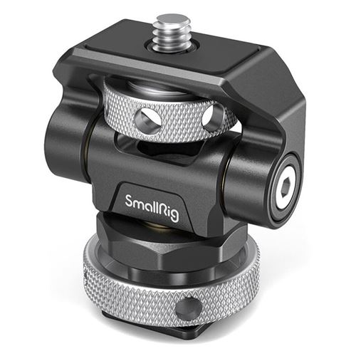 Soporte de monitor ajustable giratorio e inclinable SmallRig con soporte de zapata fría, para SmallHD para monitor Atomos/montaje de pantalla 2905B