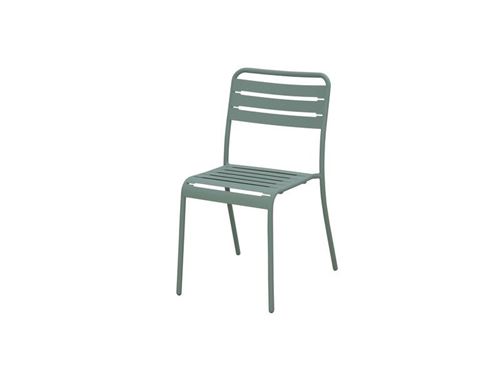 Generique Chaise De Jardin En Acier Café Agave - Image 3